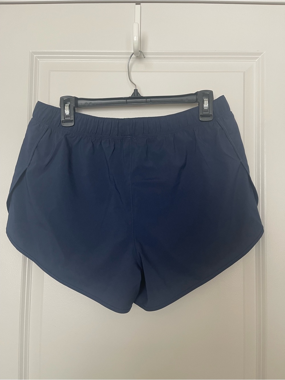 New Balance Women's Navy Athletic Running Shorts - Picture 2 of 4